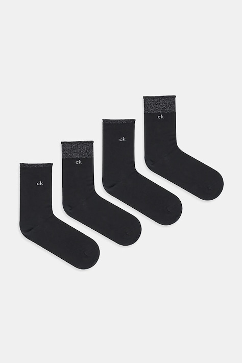 Носки Calvin Klein 4 шт цвет чёрный 701235367
