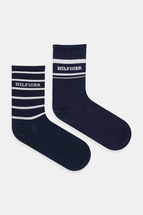 Tommy Hilfiger skarpetki 2-pack kolor granatowy 701236457