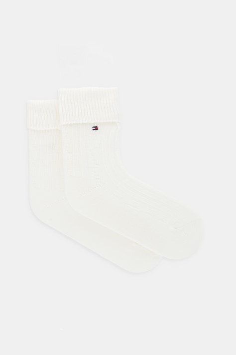 Tommy Hilfiger șosete cu lână culoarea bej, 701236462