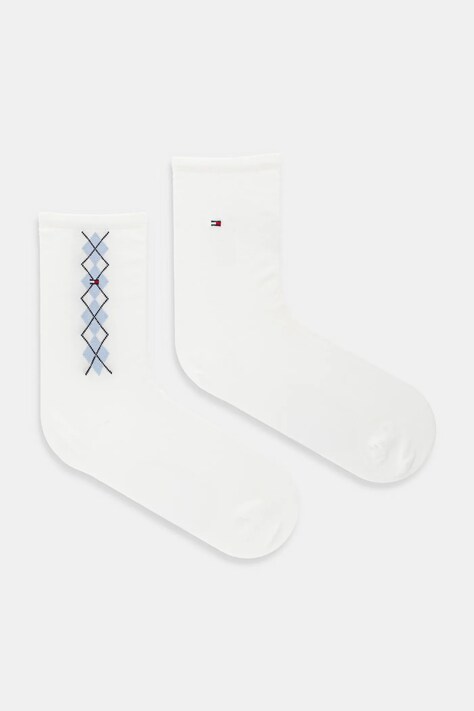Tommy Hilfiger skarpetki 2-pack kolor biały 701236734