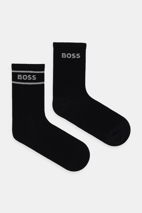BOSS skarpetki 2-pack kolor czarny 50546426