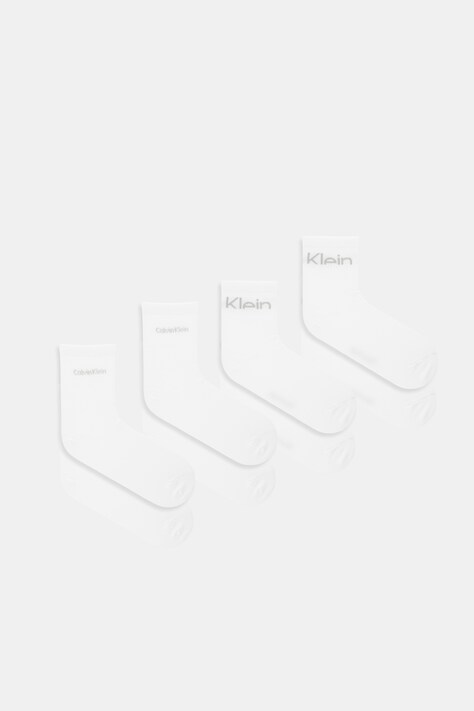 Calvin Klein Jeans skarpetki 4-pack kolor biały 701238244
