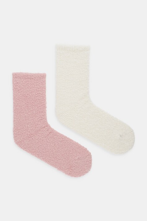 Calvin Klein Jeans skarpetki 2-pack kolor różowy 701238246