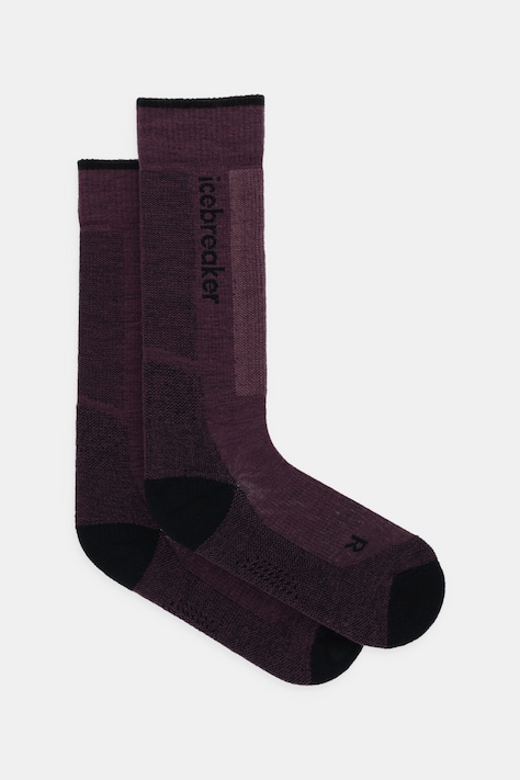 Носки с добавлением шерсти Icebreaker Merino Ski+ Light цвет фиолетовый IB0A573L0HI1