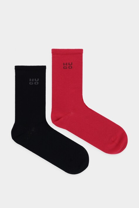 Ponožky HUGO 2-pak čierna farba, 50549831
