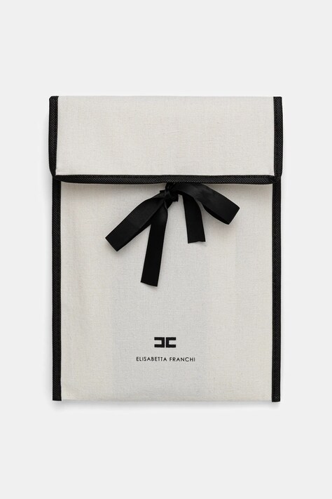 Elisabetta Franchi rajstopy kolor czarny CZ06D57E2