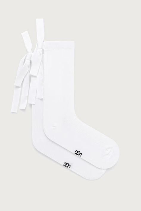 UGG Skarpety damskie SERENELLA białe 1172200