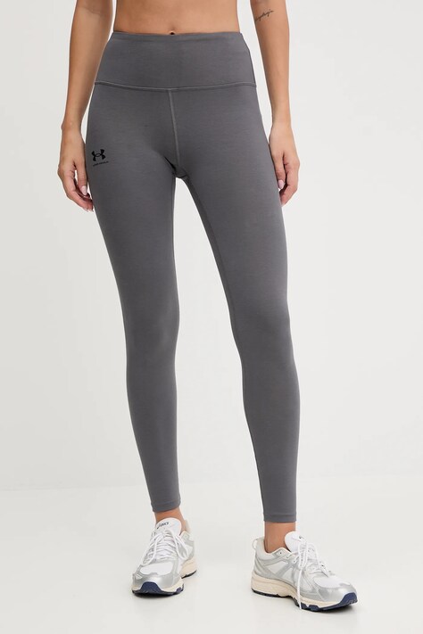 Legíny Under Armour Rival dámské, šedá barva, 1386482