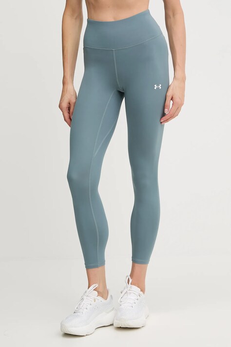 Under Armour legginsy treningowe Motion damskie kolor zielony gładkie 1388647