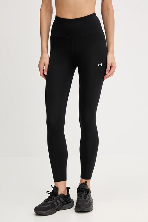 Under Armour leggins de antrenament Motion culoarea negru, uni, 1388647
