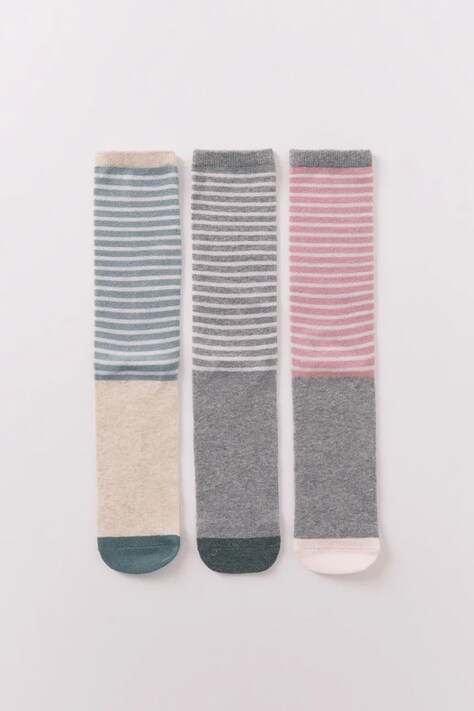 women'secret șosete 3-pack culoarea verde, 4482711