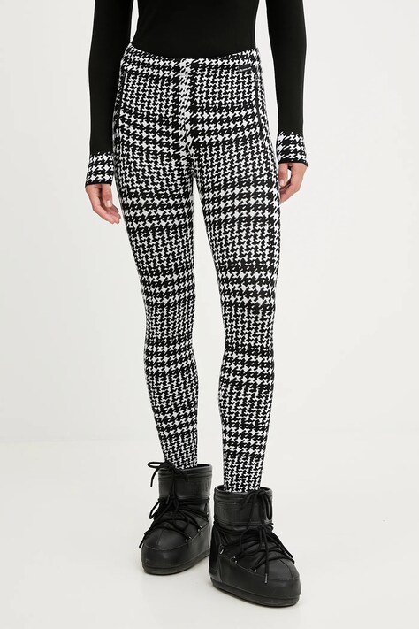 Newland legginsy LADY LEGGINGS damskie kolor czarny wzorzyste N46782.108