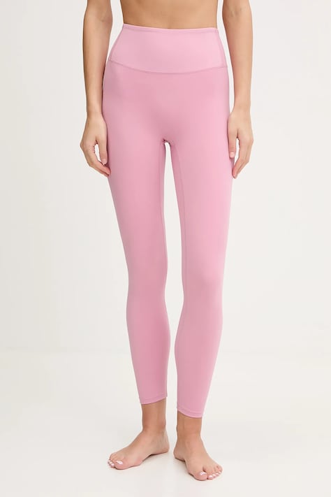 JOYINME legginsy do jogi Shape Ease damskie kolor różowy gładkie Shape.Ease