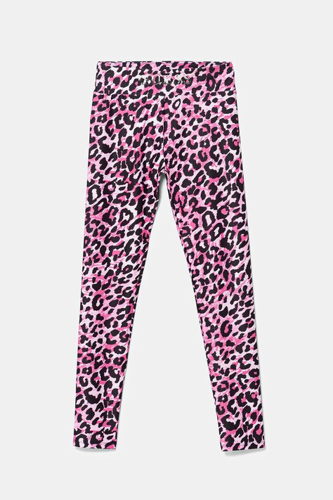 Guess leggins copii culoarea roz, cu imprimeu, J5YB00 MC01P