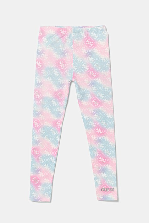 Guess leggins copii culoarea roz, cu imprimeu, K5YB00 K6YW4