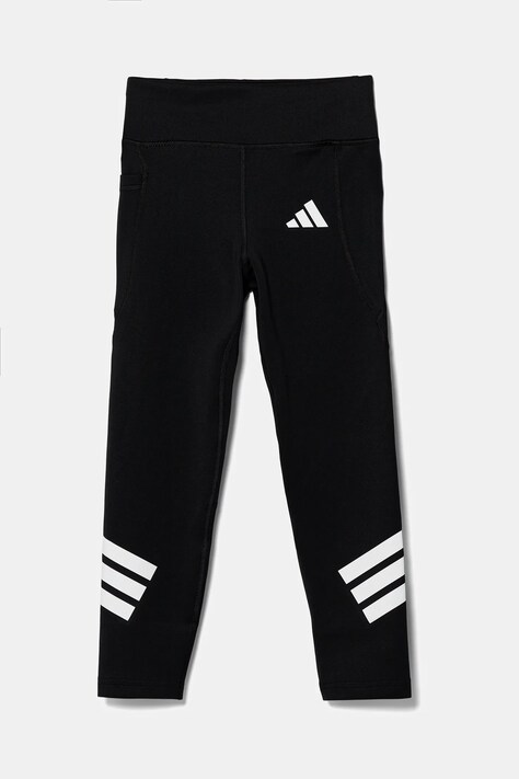 Παιδικά κολάν adidas χρώμα: μαύρο, JJ1000