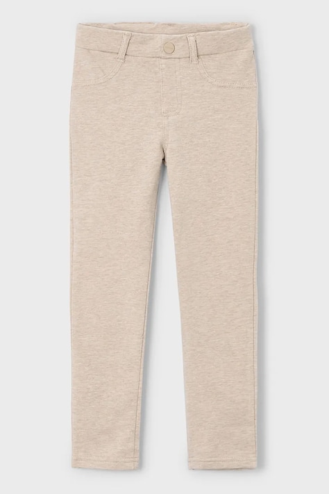 Mayoral leggins copii culoarea bej, uni, 511