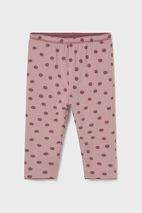 Mayoral leggins bebe culoarea roz, uni, 2736