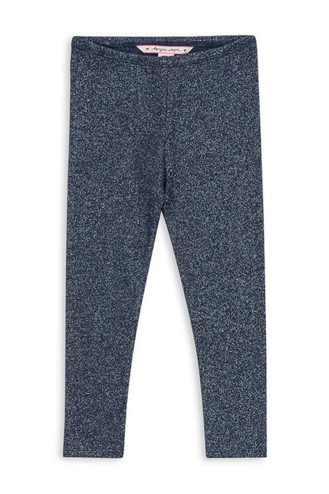 Konges Sløjd legginsy dziecięce ROLI PANTS kolor granatowy gładkie KS103969
