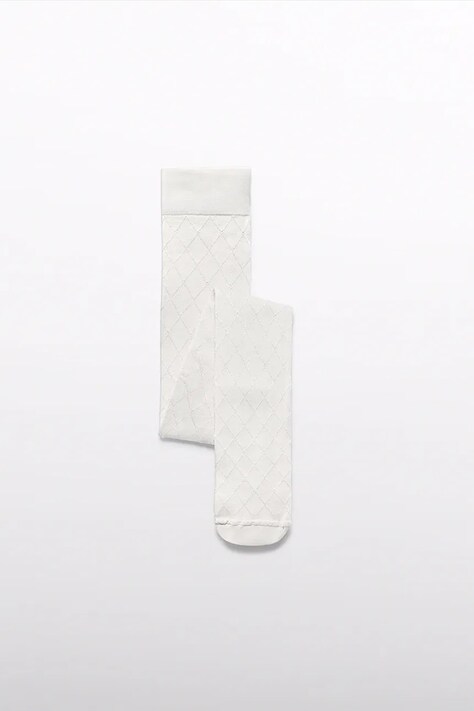 Παιδικό καλσόν Abel&Lula χρώμα: άσπρο, 5948