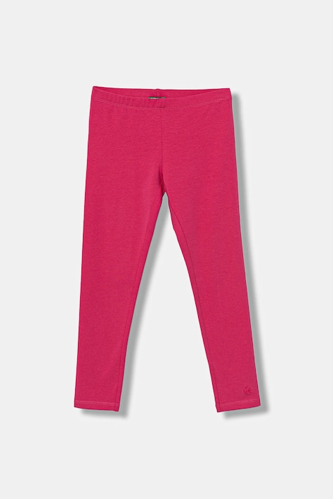 Dětské legíny United Colors of Benetton růžová barva, 3MT1CF02G
