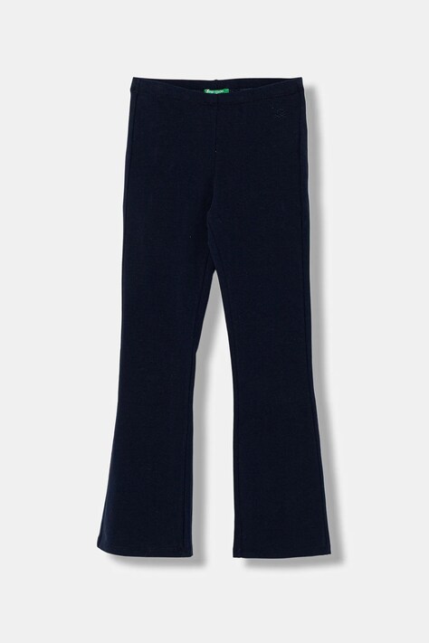 United Colors of Benetton leggins copii culoarea bleumarin, uni, 3DKECF037
