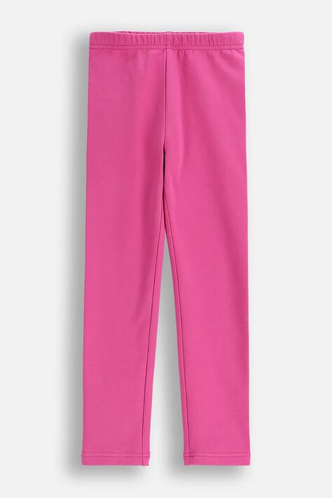 Coccodrillo legginsy dziecięce kolor różowy gładkie EVERYDAY GIRL A