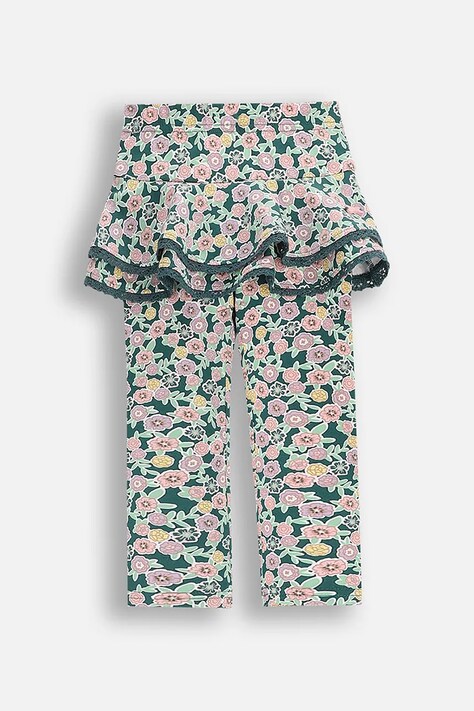 Coccodrillo legginsy niemowlęce kolor multicolor wzorzyste HAPPY PUPPY GIRL NEWBORN