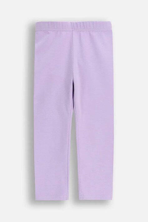 Coccodrillo legginsy niemowlęce kolor fioletowy gładkie HAPPY PUPPY GIRL NEWBORN