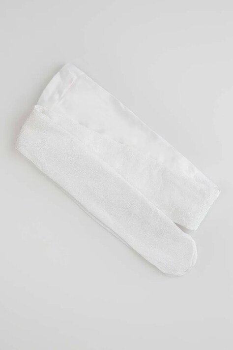 Coccodrillo rajstopy dziecięce kolor biały TIGHT MICROFIBRE COLORFUL