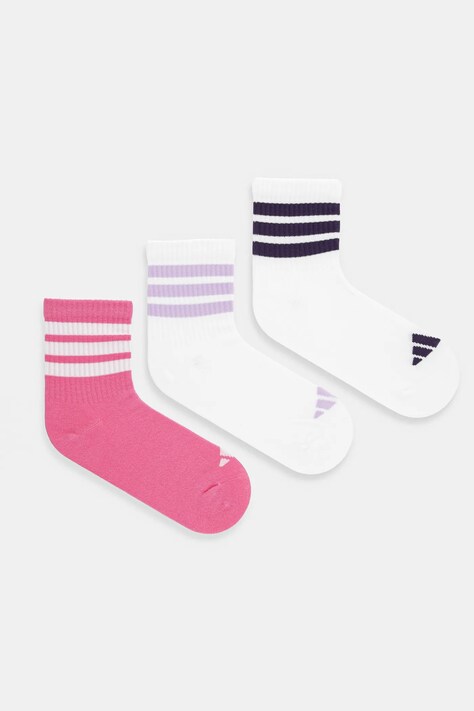adidas Performance șosete copii 3-pack culoarea alb, JW3413