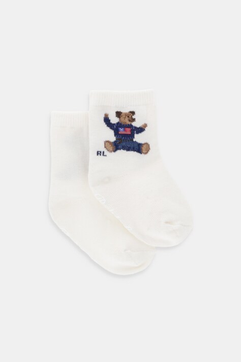 Dětské ponožky Polo Ralph Lauren béžová barva, 441P03156001