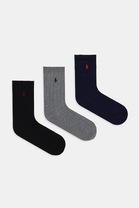 Детские носки Polo Ralph Lauren 3 шт цвет синий 444979301001