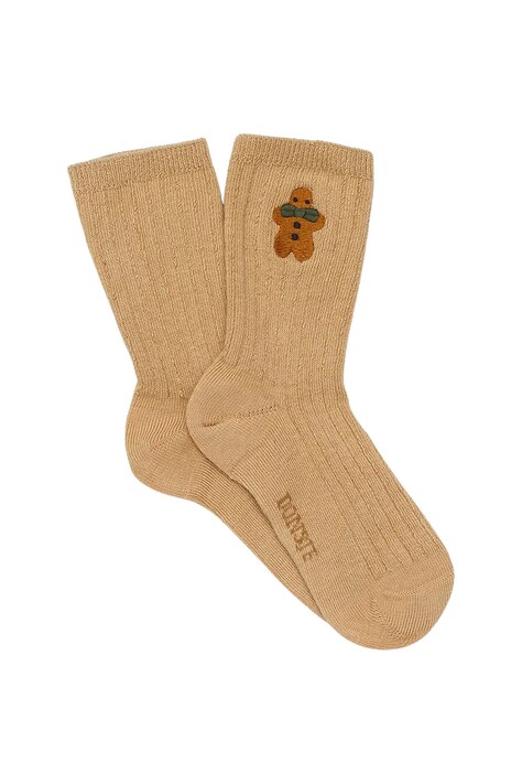 Donsje șosete copii Lala Socks Gingerbread culoarea maro, 3018801