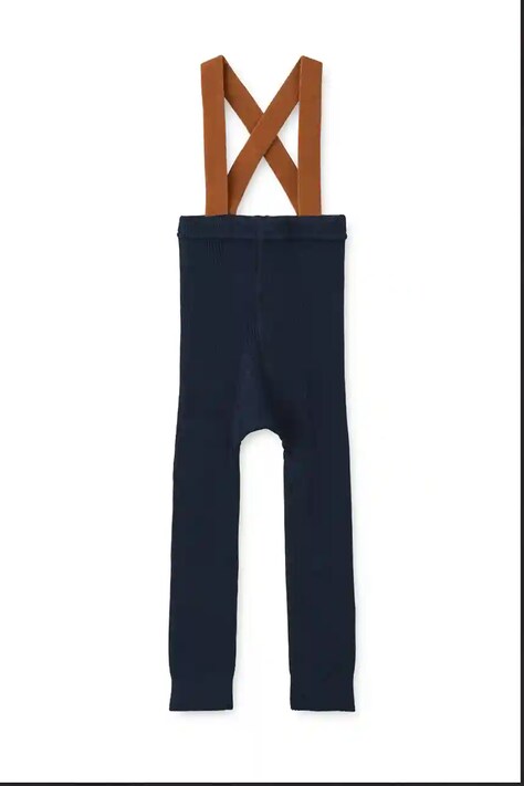 Παιδικό καλσόν Liewood Cuno Tights χρώμα: ναυτικό μπλε, LW20070