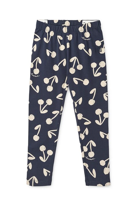 Liewood legginsy dziecięce Marie Printed Leggings kolor granatowy wzorzyste LW20359