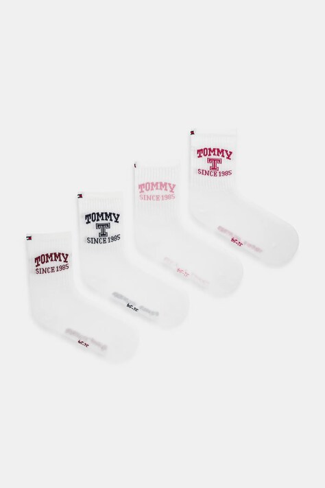 Tommy Hilfiger șosete copii 4-pack culoarea alb, 701238176
