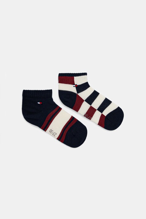 Tommy Hilfiger skarpetki dziecięce 2-pack kolor granatowy 701236327