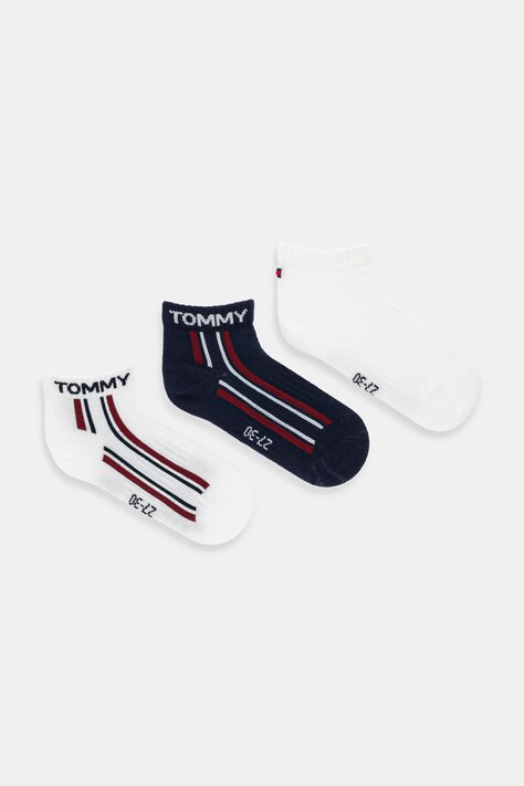 Tommy Hilfiger skarpetki dziecięce 3-pack kolor biały 701236332