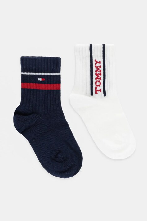 Tommy Hilfiger skarpetki dziecięce 2-pack kolor granatowy 701236339