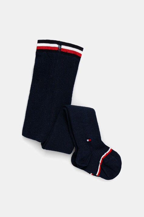 Tommy Hilfiger colanți pentru bebelusi culoarea albastru marin, 701236340