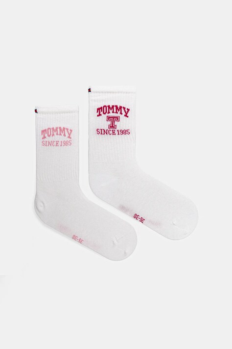 Tommy Hilfiger skarpetki dziecięce 2-pack kolor biały 701236411