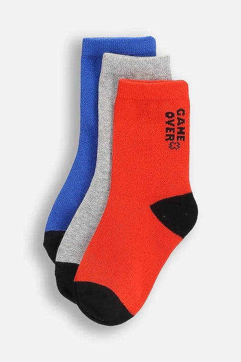 Παιδικές κάλτσες Coccodrillo 3-pack χρώμα: πολύχρωμο, SOCKS BOY