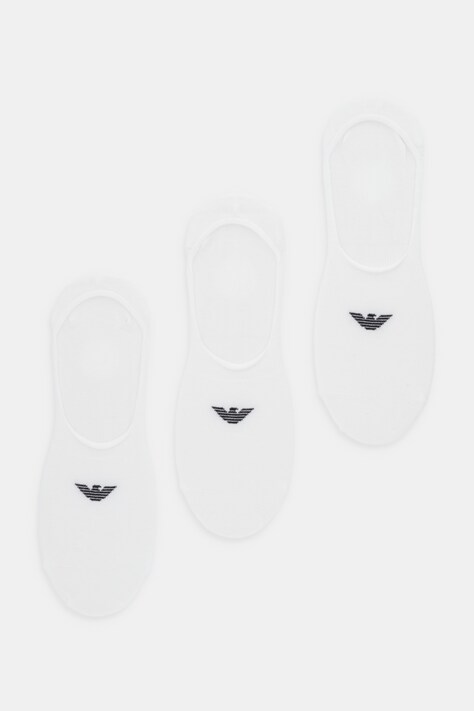 Emporio Armani Underwear stopki 3-pack kolor biały EM000548 AF14446