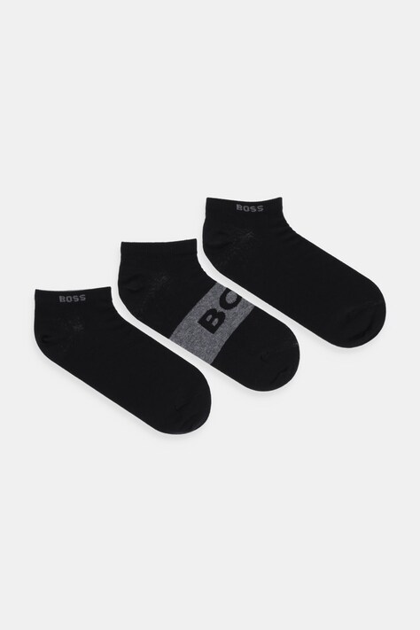 BOSS stopki 3-pack 3P AS Logo CC kolor czarny 50543482