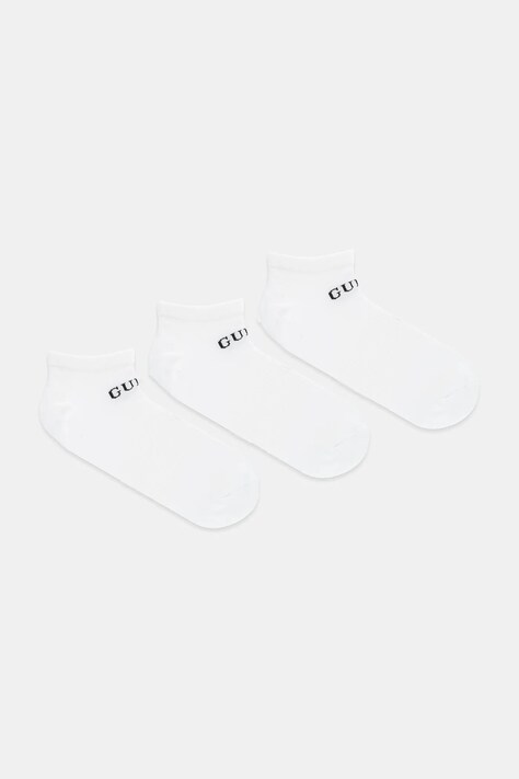 Guess șosete 3-pack culoarea alb, U4YG50 Z3F60