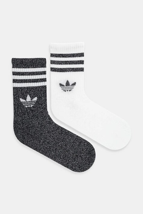 Носки adidas Originals 3-Stripes 2 шт цвет чёрный JV6049