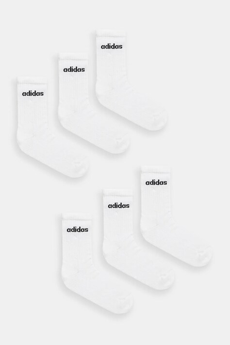 adidas skarpetki 6-pack męskie kolor biały JL6096