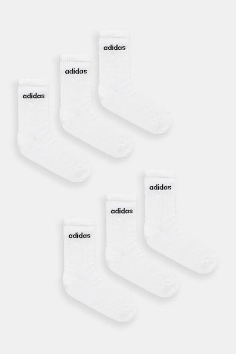adidas skarpetki 6-pack męskie kolor biały JL6096