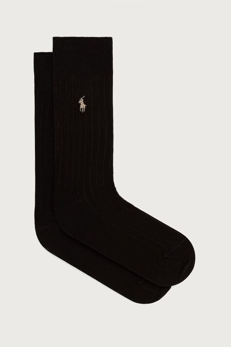 Polo Ralph Lauren Skarpety męskie 2-pack brązowe 449P05399